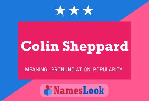 Постер имени Colin Sheppard