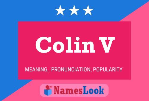 Постер имени Colin V