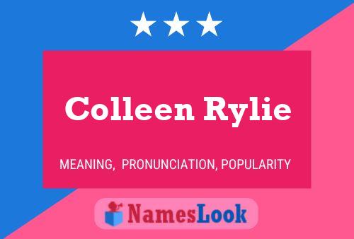 Постер имени Colleen Rylie