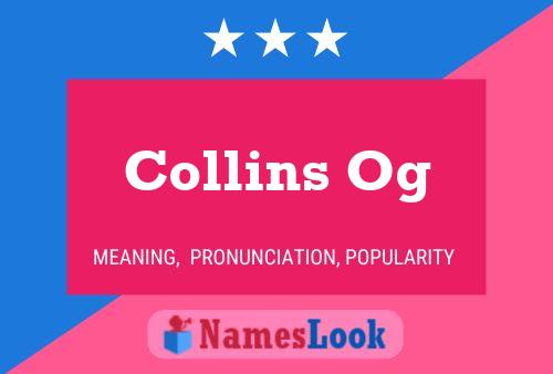 Постер имени Collins Og