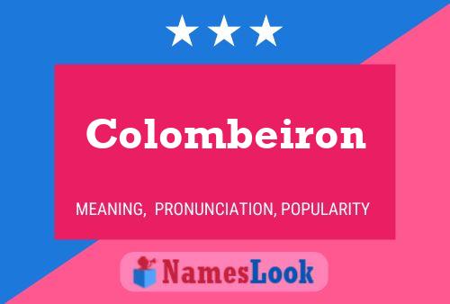 Постер имени Colombeiron