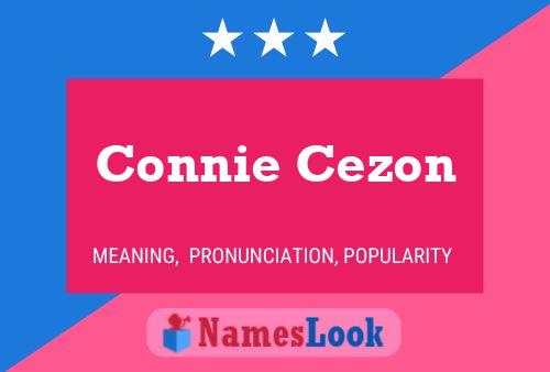 Постер имени Connie Cezon