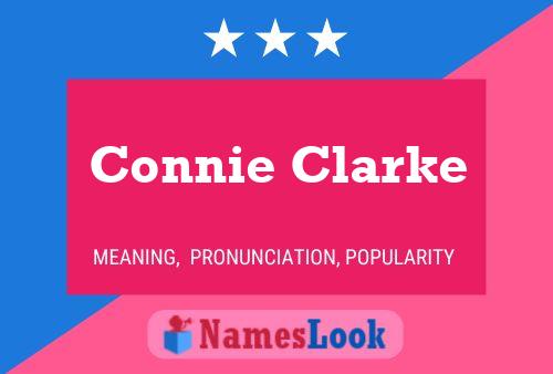 Постер имени Connie Clarke