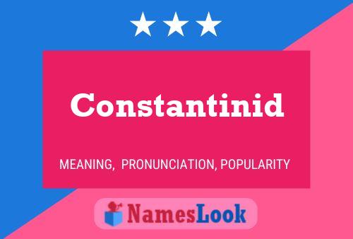 Постер имени Constantinid