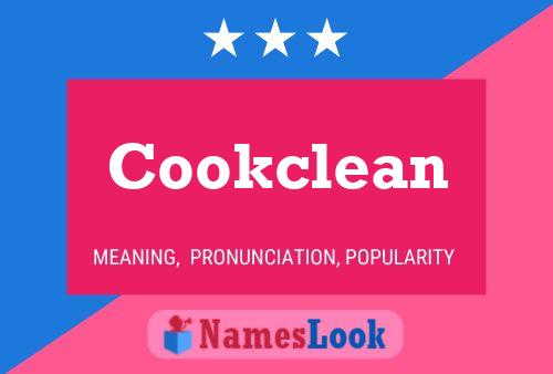 Постер имени Cookclean