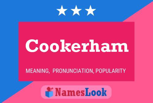 Постер имени Cookerham