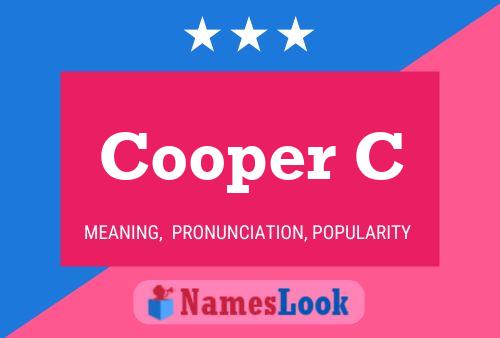 Постер имени Cooper C