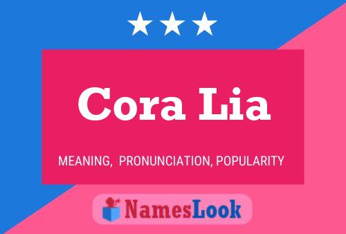 Постер имени Cora Lia