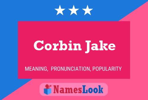 Постер имени Corbin Jake