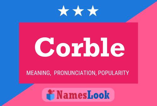 Постер имени Corble