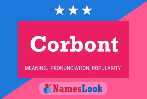 Постер имени Corbont