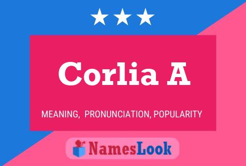 Постер имени Corlia A