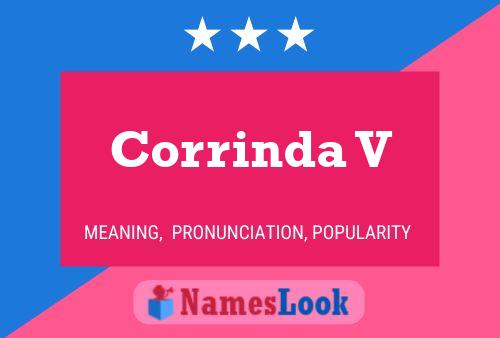 Постер имени Corrinda V