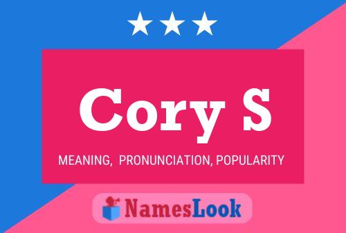 Постер имени Cory S