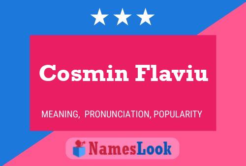 Постер имени Cosmin Flaviu