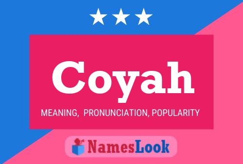 Постер имени Coyah