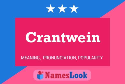 Постер имени Crantwein