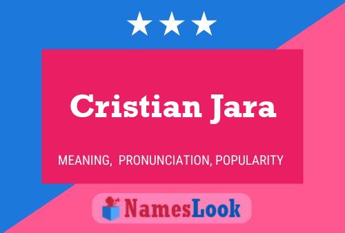 Постер имени Cristian Jara