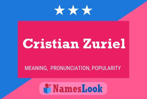 Постер имени Cristian Zuriel