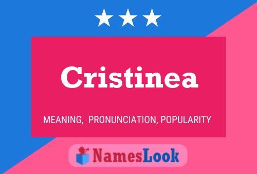 Постер имени Cristinea