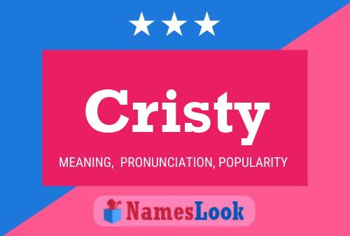 Постер имени Cristy