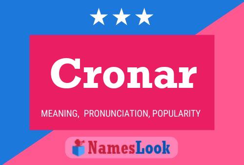 Постер имени Cronar