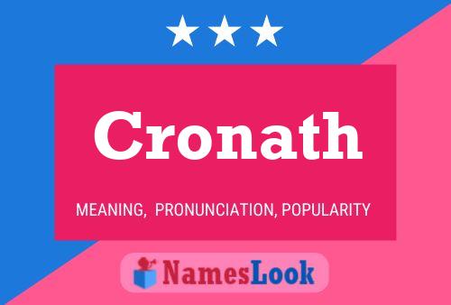 Постер имени Cronath