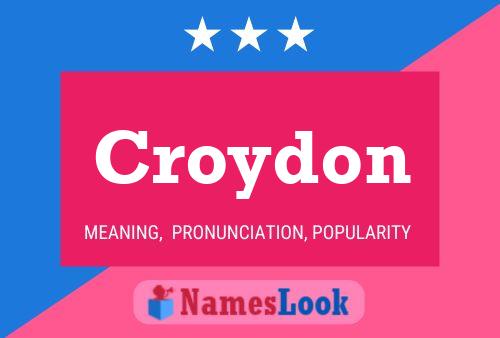 Постер имени Croydon