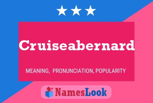 Постер имени Cruiseabernard