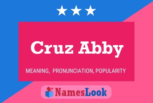 Постер имени Cruz Abby