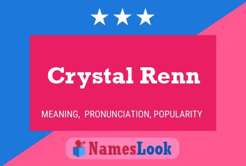 Постер имени Crystal Renn