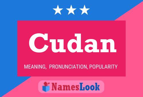 Постер имени Cudan