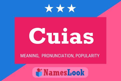 Постер имени Cuias