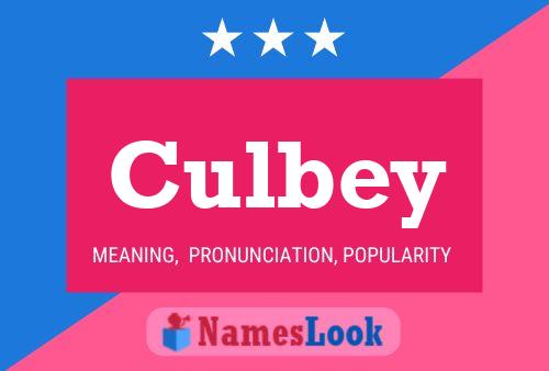 Постер имени Culbey