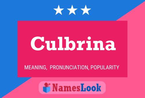 Постер имени Culbrina