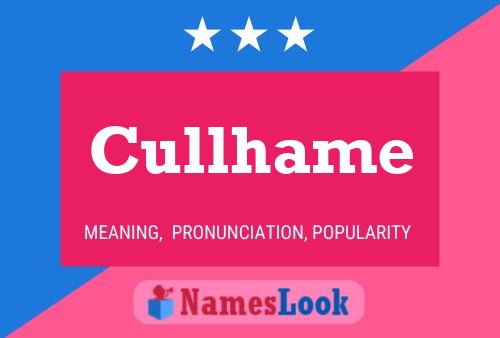 Постер имени Cullhame