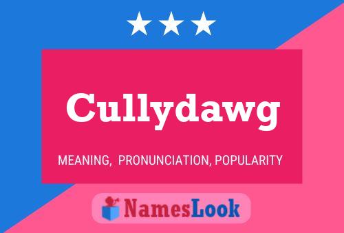 Постер имени Cullydawg