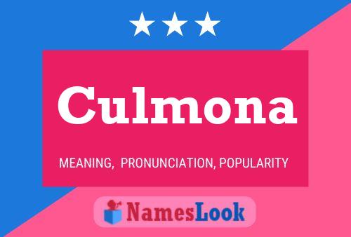 Постер имени Culmona