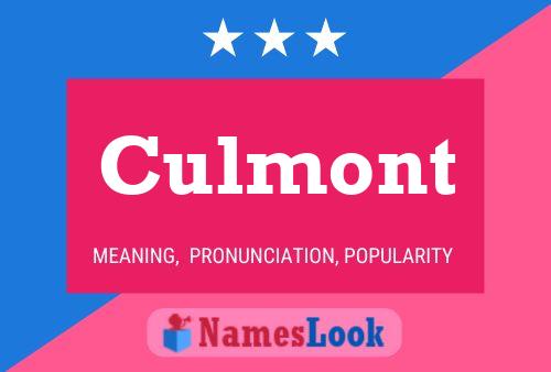 Постер имени Culmont