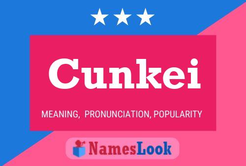 Постер имени Cunkei