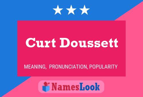 Постер имени Curt Doussett