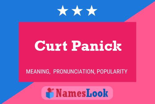 Постер имени Curt Panick