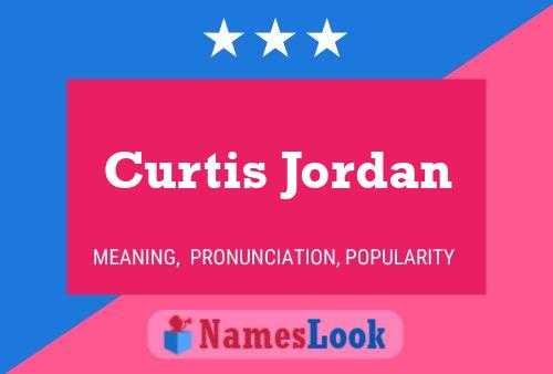 Постер имени Curtis Jordan