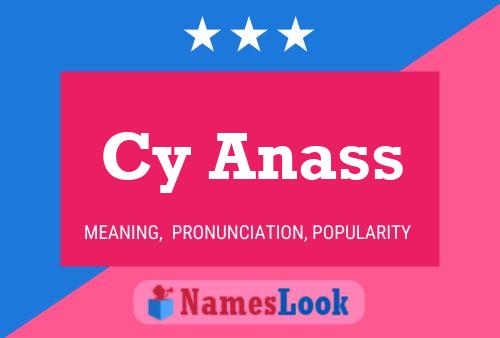 Постер имени Cy Anass