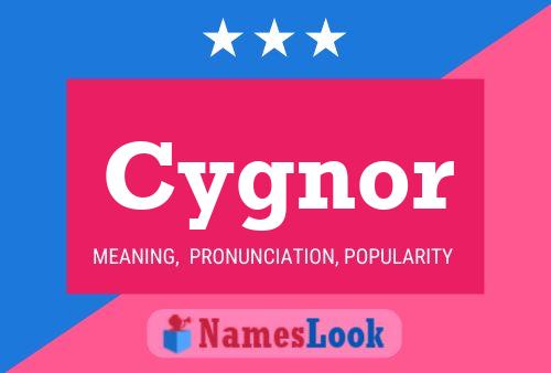 Постер имени Cygnor