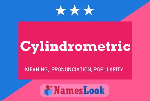 Постер имени Cylindrometric