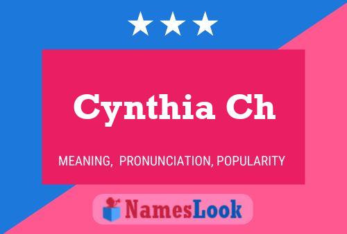 Постер имени Cynthia Ch