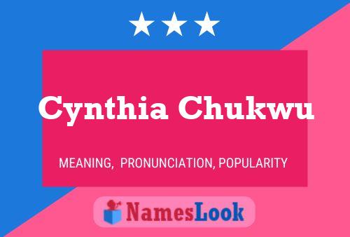 Постер имени Cynthia Chukwu