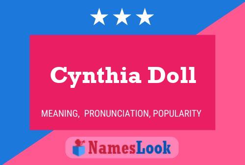 Постер имени Cynthia Doll