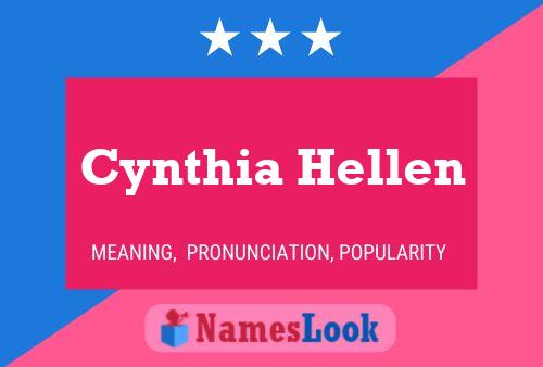 Постер имени Cynthia Hellen